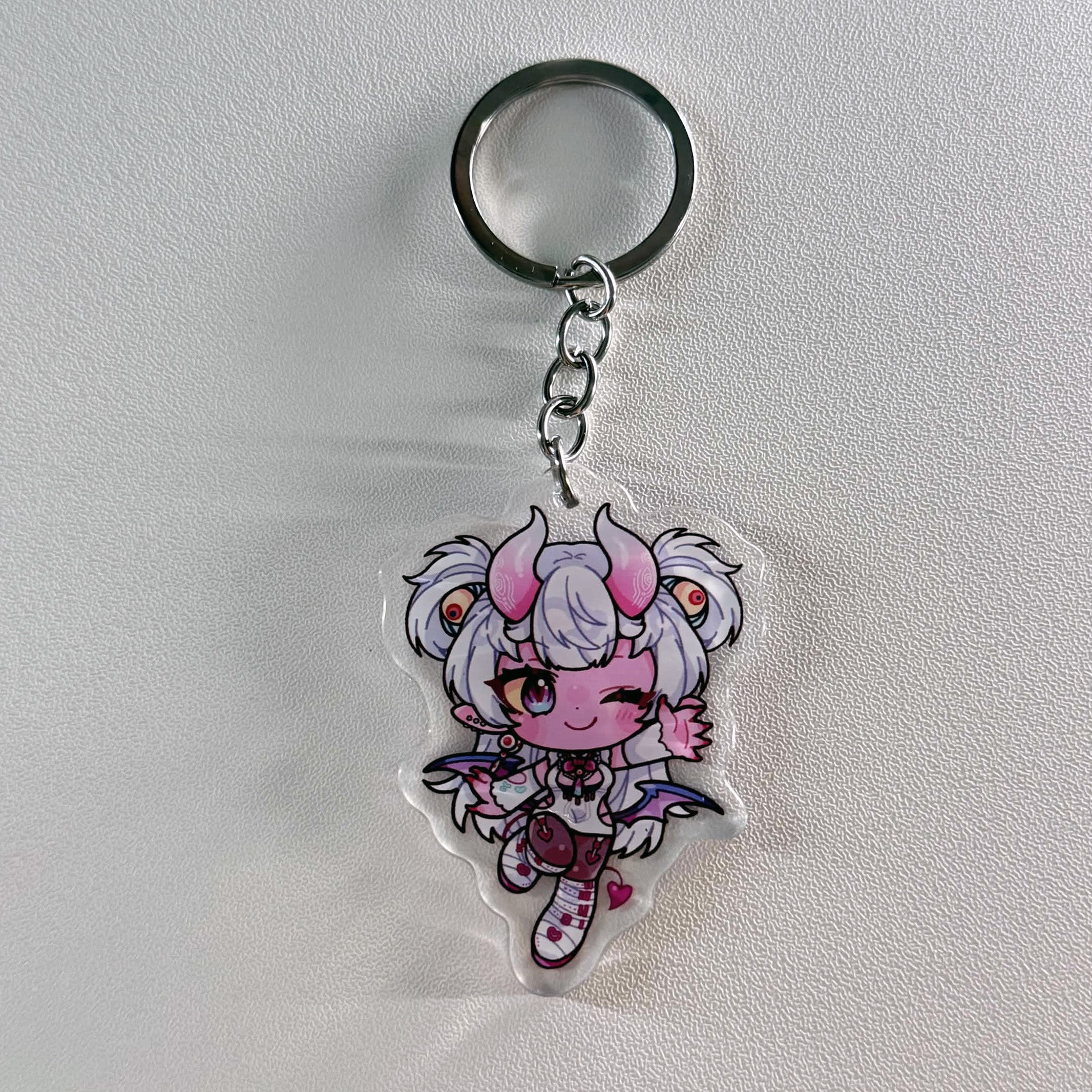 NINERxNINE "Chibi Demon" Acrylic Keychain
