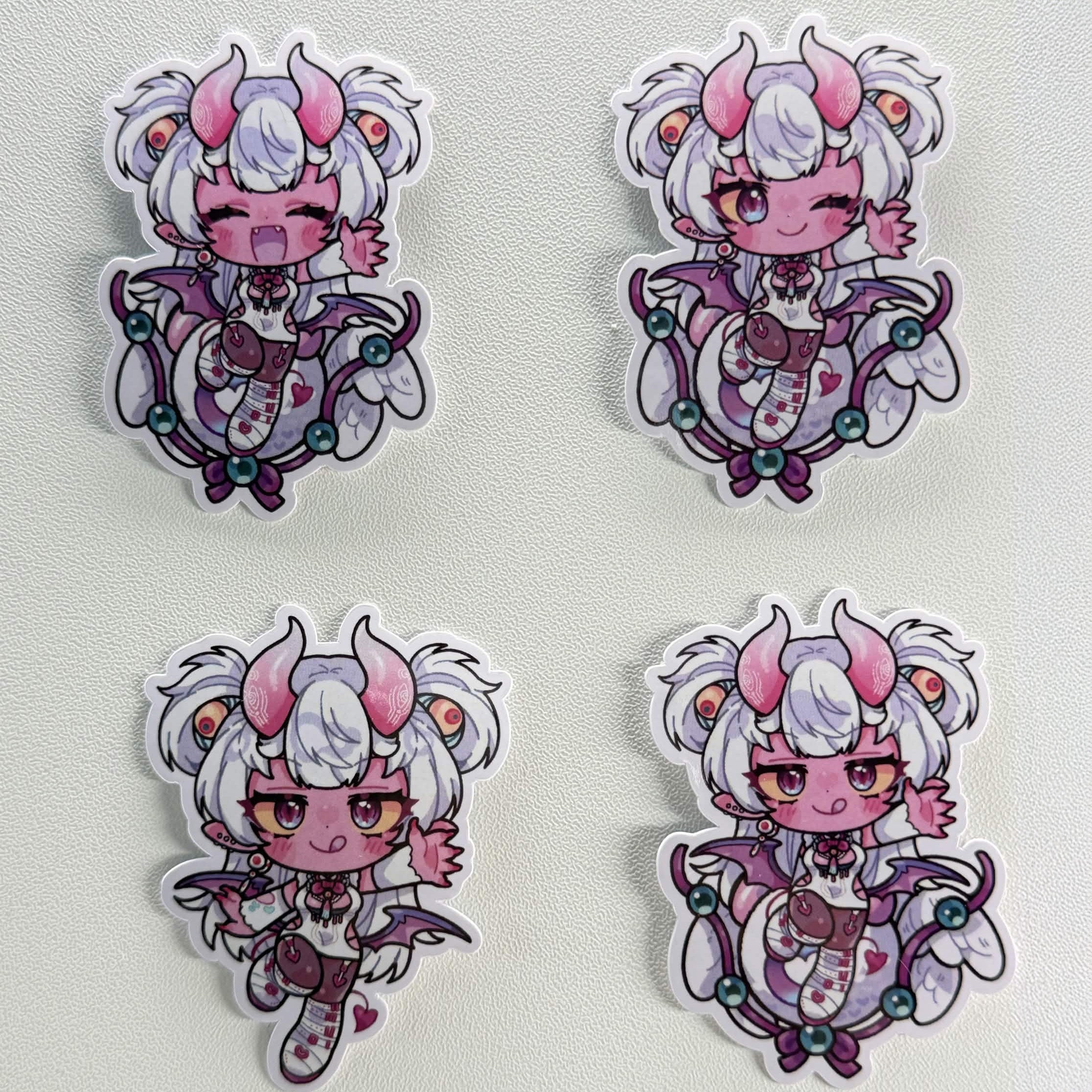NINERxNINE "Chibi Demon" Sticker Pack