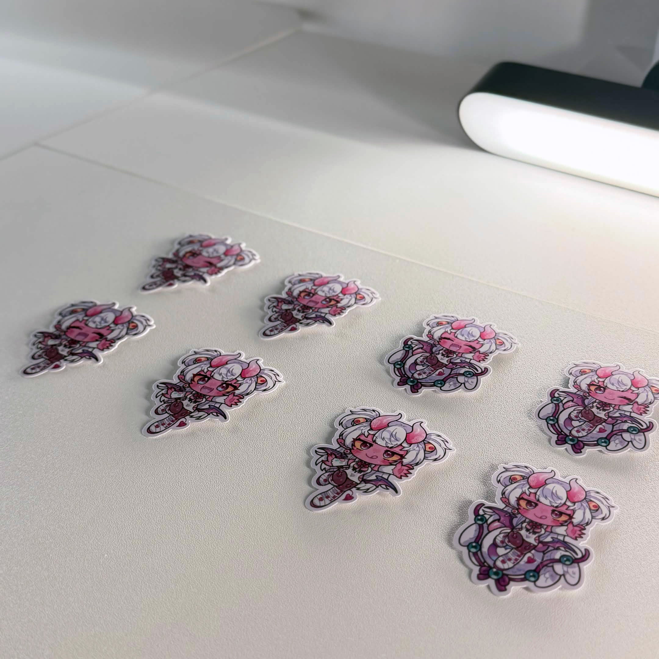 NINERxNINE "Chibi Demon" Sticker Pack