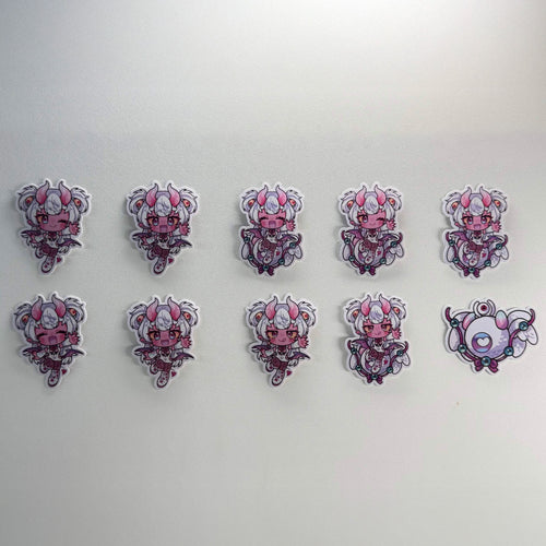 NINERxNINE "Chibi Demon" Sticker Pack